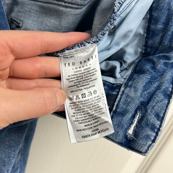 TED BAKER MORGANI Straight Leg Denim | Size 26 - Picture 9 of 11
